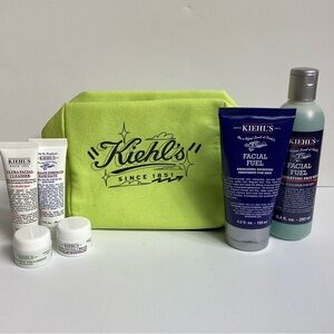 Lot Of 7 Kiehl’s Set- Full Size Facial Fuel Moisturizer & Wash -  $95 Value